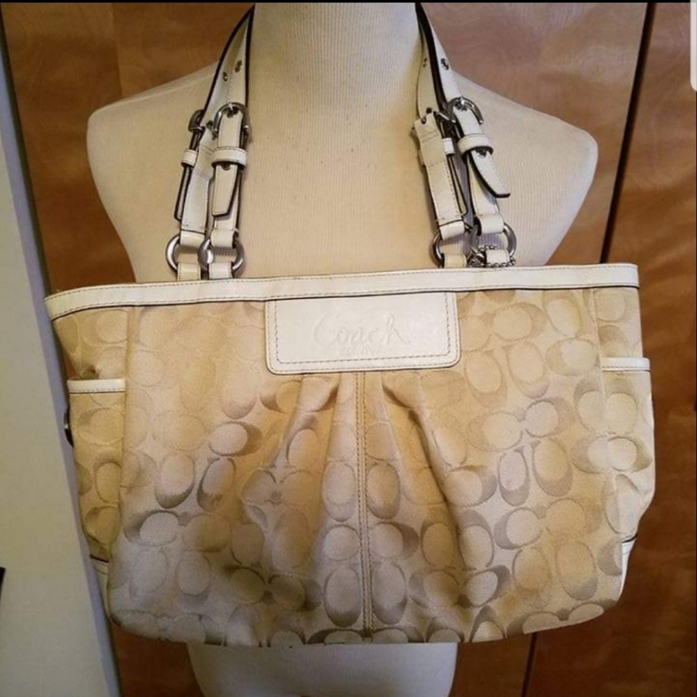 Coach Canvas Tote